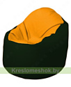 Flagman Кресло-мешок Браво Б1.3-F06F05 (желтый, тёмно-зелёный)
