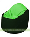 Flagman Кресло-мешок Браво Б1.3-F07F05 (салатовый, тёмно-зелёный)