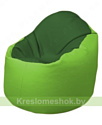 Flagman Кресло-мешок Браво Б1.3-N77N19 (темно-зеленый, салатовый)