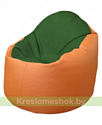 Flagman Кресло-мешок Браво Б1.3-N77N20 (темно-зеленый, оранжевый)