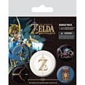 Pyramid International Набор значков The Legend Of Zelda: Breath Of The Wild (Z Emblem)
