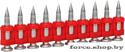 Гвозди для пистолета EKF cpn-3017bp (1000 шт)