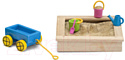 Комплект аксессуаров для кукольного домика Lundby Песочница с игрушками / LB-60509600