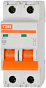 Выключатель автоматический TDM ВА 47-29 2Р 1А (С) 4.5кА / SQ0206-0084