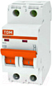 Выключатель автоматический TDM ВА 47-29 2Р 16А (C) 4.5кА / SQ0206-0093