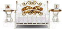 Комплект аксессуаров для кукольного домика Lundby Спальня в античном стиле / LB-60209200