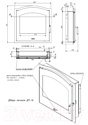Дверца печная Мета-бел ДП-14