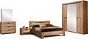 Комплект мебели для спальни ФорестДекоГрупп Герда-4.1
