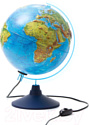 Глобус Globen Двойная карта рельефный с подсветкой / Ке022500195