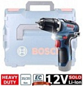 Аккумуляторная дрель-шуруповёрт Bosch GSR 12V-35 Professional (06019H8001) Solo, без аккумуляторов, кейс L-Boxx