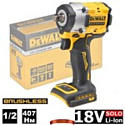 Аккумуляторный гайковерт DeWALT DCF921N (18V, 407Нм, без аккумуляторов)