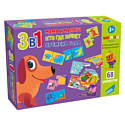 Dream Makers, Беларусь Игра детская настольная Dream Makers "Познаём мир 3 в 1", RI2015С