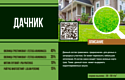 Газонная смесь "Дачник" (Эконом линия) 1 кг.