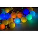 Светодиодная гирлянда "LED шарики" RGB 10 м Ø 30 мм