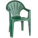 Кресло садовое ЭЛЬФПЛАСТ Ривьера 179 (зеленый)