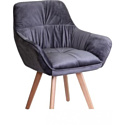 Интерьерное кресло AksHome Soft (темно-серый)