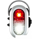 Велосипедный фонарь Sigma Micro Duo (серебристый)