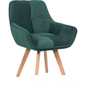 Интерьерное кресло AksHome Soft (зеленый)