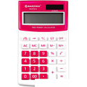 Бухгалтерский калькулятор Darvish DV-2716-12R (белый/красный)