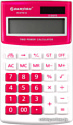 Бухгалтерский калькулятор Darvish DV-2716-12R (белый/красный)