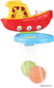Набор игрушек для ванной Pituso Кораблик с мячиками K999-206B