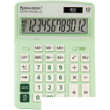 Бухгалтерский калькулятор BRAUBERG Extra Pastel-12-LG 250488 (мятный)