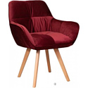 Интерьерное кресло AksHome Soft (красный)