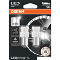 Светодиодная лампа Osram P21W LEDriving White Gen3 2шт