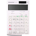 Бухгалтерский калькулятор Darvish DV-2666T-12W (белый)
