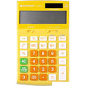 Бухгалтерский калькулятор Darvish DV-2666T-12Y (желтый)