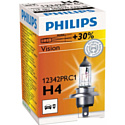 Галогенная лампа Philips H4 Premium 1шт [12342PRC1]