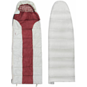 Спальный мешок Atemi Quilt 250LN (левая молния, серый/красный)