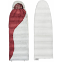 Спальный мешок Atemi Quilt 350LN (левая молния, серый/красный)