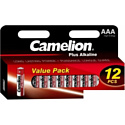 Батарейка Camelion LR03 Plus Alkaline Block-12 LR03-HP12