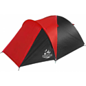 Кемпинговая палатка Arizone Element-3 (красный/черный)