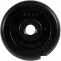 Диск MB Barbell Атлет 26 мм (1x2.5 кг)