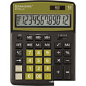 Бухгалтерский калькулятор BRAUBERG Extra 12-BKOL 250471 (черный/оливковый)