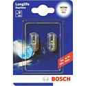 Лампа накаливания Bosch W5W Longlife Daytime 2шт