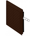 Вентиляционная решетка Awenta Classic T48BR 14x17 (коричневый)