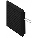 Вентиляционная решетка Awenta Classic T48CZ 14x17 (черный)