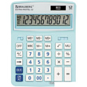 Бухгалтерский калькулятор BRAUBERG Extra Pastel-12-LB 250486 (голубой)