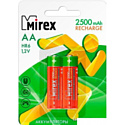 Аккумулятор Mirex AA 2500mAh 2 шт HR6-25-E2
