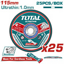 Набор отрезных дисков Total TAC11011525 (25 шт)
