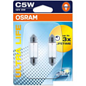 Галогенная лампа Osram C5W Ultra Life 2шт [6418ULT-02B]