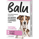 Лакомство для собак Balu Здоровье и развитие для щенков, беременных и кормящих собак 50 г (100 таблеток)