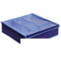Коробка для хранения Prima House НГ-15 (синий)
