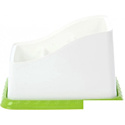 Сушилка для столовых приборов Альтернатива Каскад М5814 (белый/зеленый)
