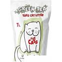 Наполнитель для туалета For Cats Tofu Natural (зеленый чай) 7 л