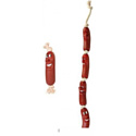 Игрушка для собак Trixie Сардельки на верёвке с ручкой 50 см (3252)