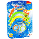 Набор игрушек для ванной Bondibon Играем в воде рыбки-колечки ВВ2430